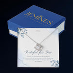 Inspiring White Gold Necklace