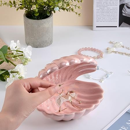 Ceramic Shell Jewelry Dish