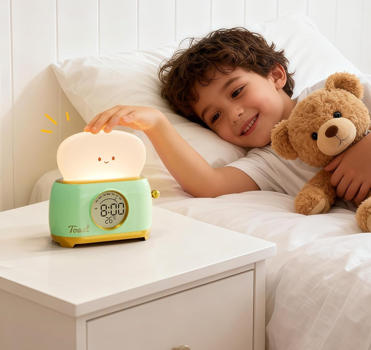 Toasty Kids Alarm Clock
