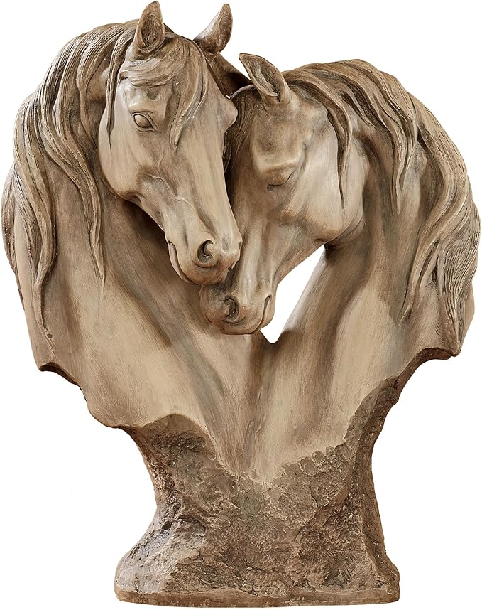 Loving Horses Table Sculpture