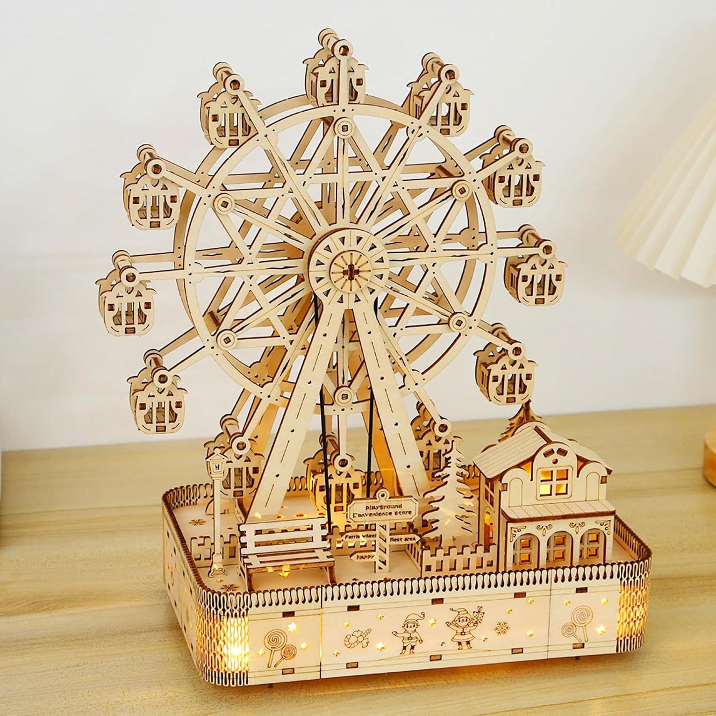 Ferris Wheel Wooden Puzzle