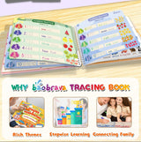Preschool Learning Activities, 37 Themes Tracing Activity Books Ages 3-8, Toddler Handwriting Practice, Letter Tracing, Kindergarten Workbooks, Travel Game for Trip, Christmas Birthday Gifts