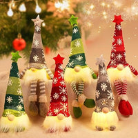 Lighted Christmas Gnome Set