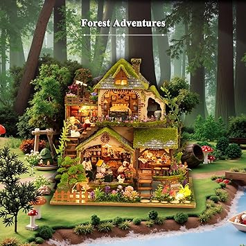 Forest Adventure Miniature House Kit