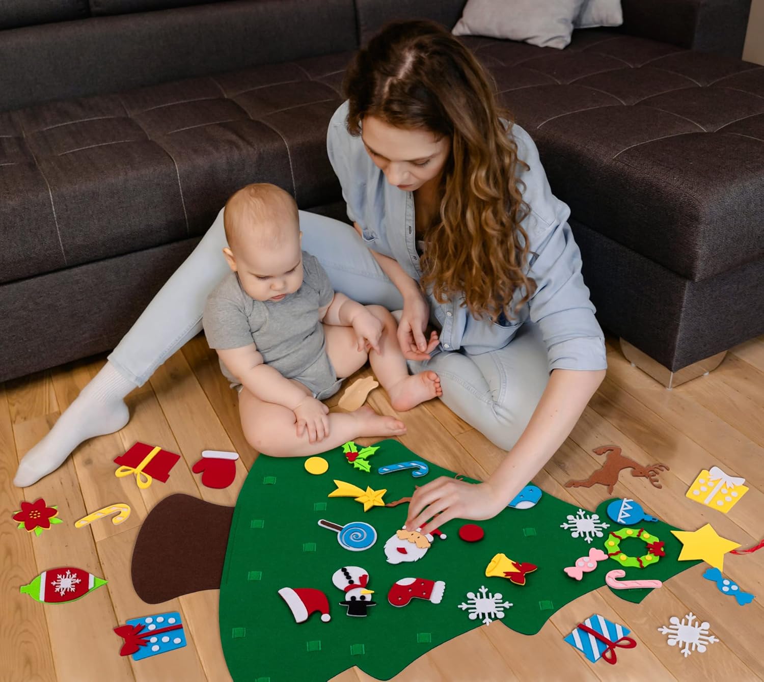 Felt Christmas Tree Set