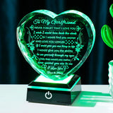 Crystal Heart LED Keepsake