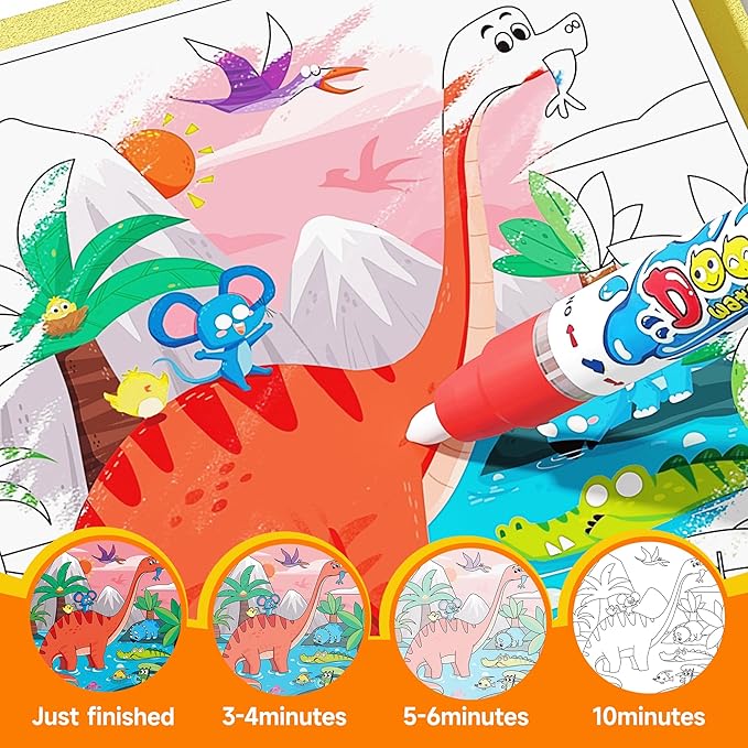 Magic Water Painting Books