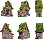 Solar Fairy House Statue