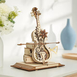 Wooden 3D Music Box Puzzle Set