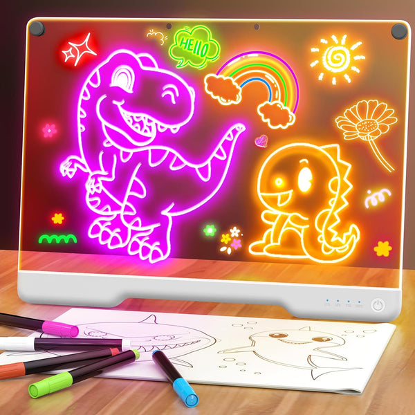 LED Rechargeable Glow Art Board