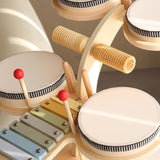 Wooden Kids Drum Collection