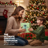 Dan&Darci Scribbly The Drawing Robot for Kids - 3 4 5 6 7 8 Year Old Girl 5 Year Old Boy Birthday Gift - Kids Toys for Ages 5-7 - Learning Toys for Boys - Girls Educational Cool Toy