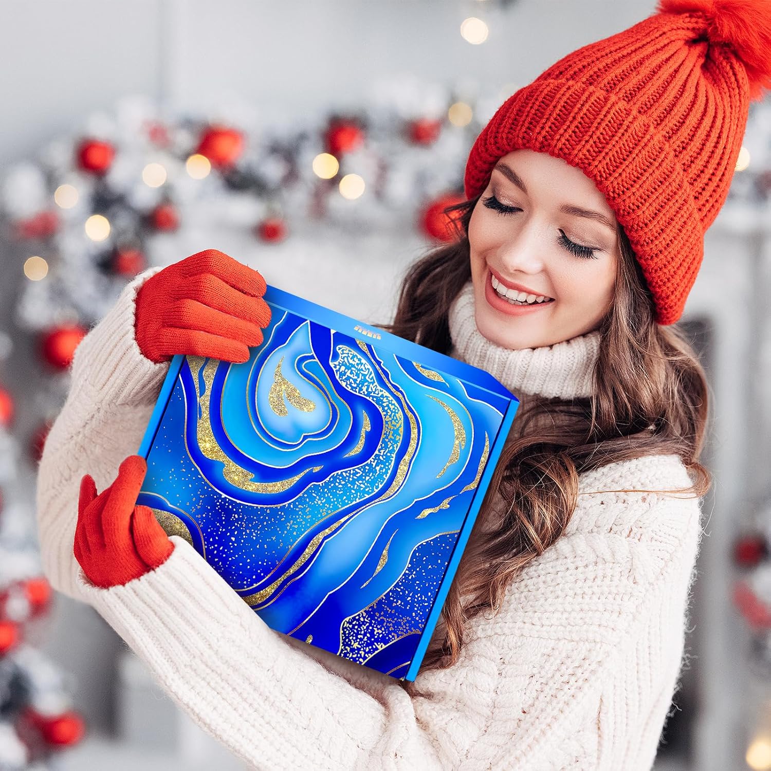 Regalos de Navidad para mujeres, regalos de cumpleaños, cestas de spa para mujeres, regalos de Navidad, para ella, novia, hermana, mamá, parejas, abuela, mejor amiga, regalo de cumpleaños, regalo de agradecimiento para esposa, aniversario