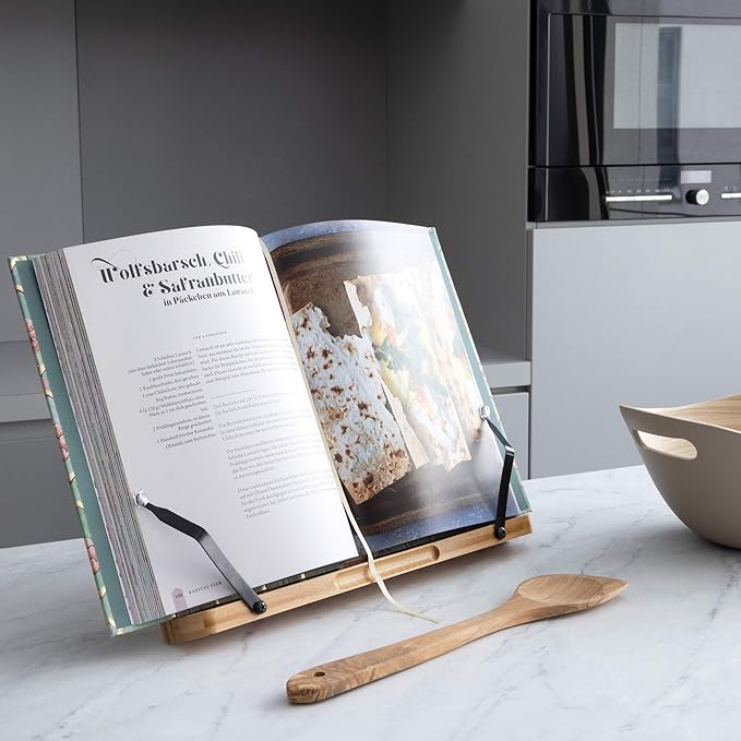 Bamboo Book Stand
