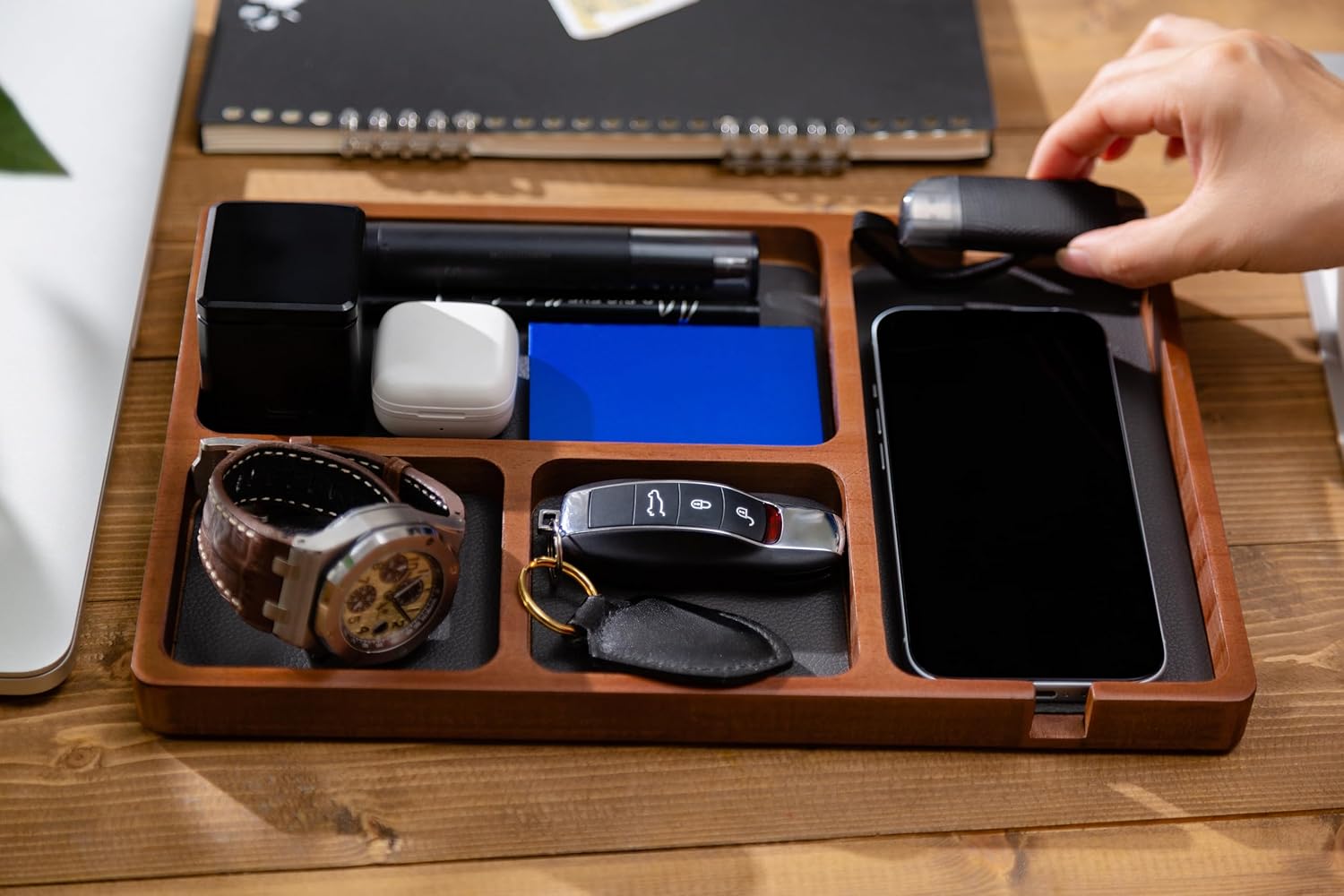 Shinpuru Wooden Valet Tray