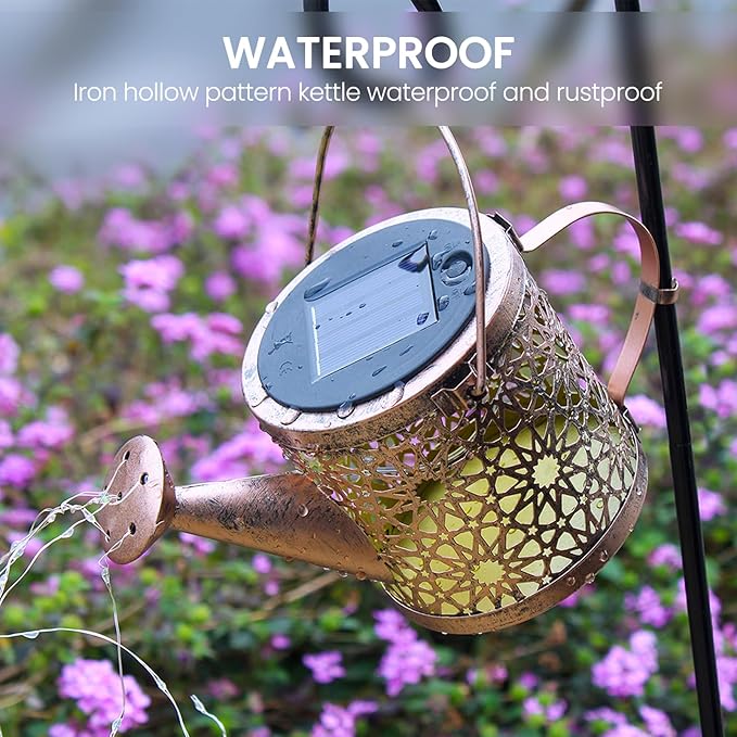 Solar Watering Can Lights
