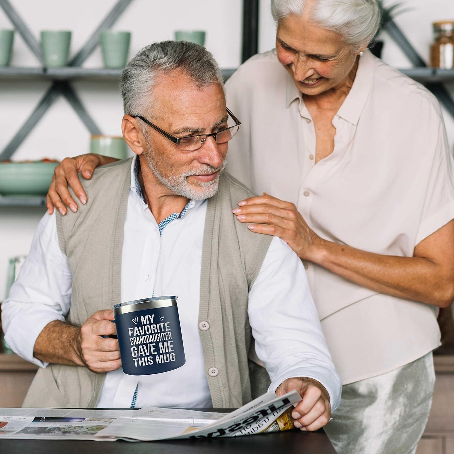 Insulated Stainless Steel Dad Mugs