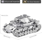 Piececool Metal Tank Models
