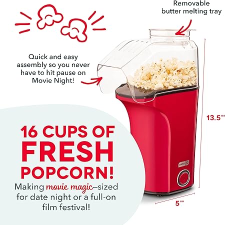 Hot Air Popcorn Maker
