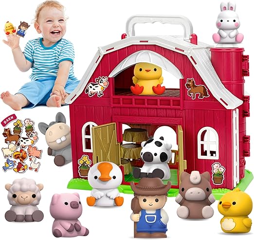 Farm Animals Big Barn Toy