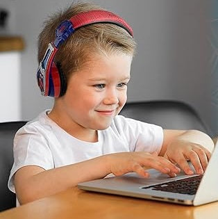 Spiderman Kids Bluetooth Headphones