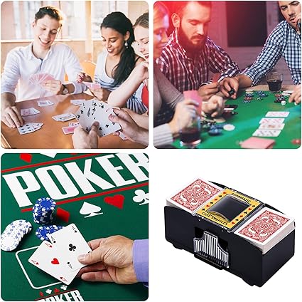 Automatic & Manual Card Shuffler Set
