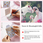Hidepoo Unicorn Gifts for Girls Necklace - Colorful CZ Heart Pendant Initial Unicorn Necklaces for Girl Kids Litter Girl Unicorns Jewelry Birthday Gifts for Girls Kids