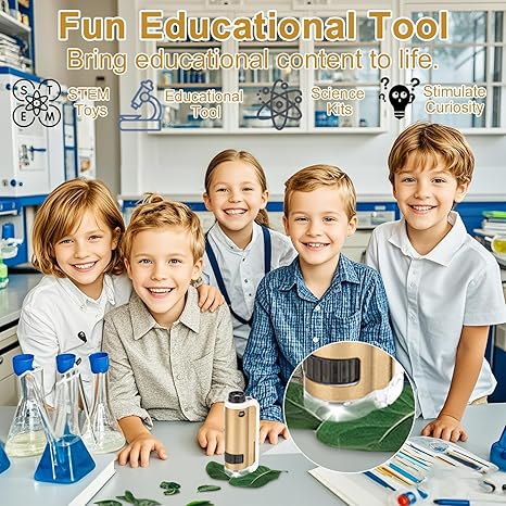 Portable Kids Microscope