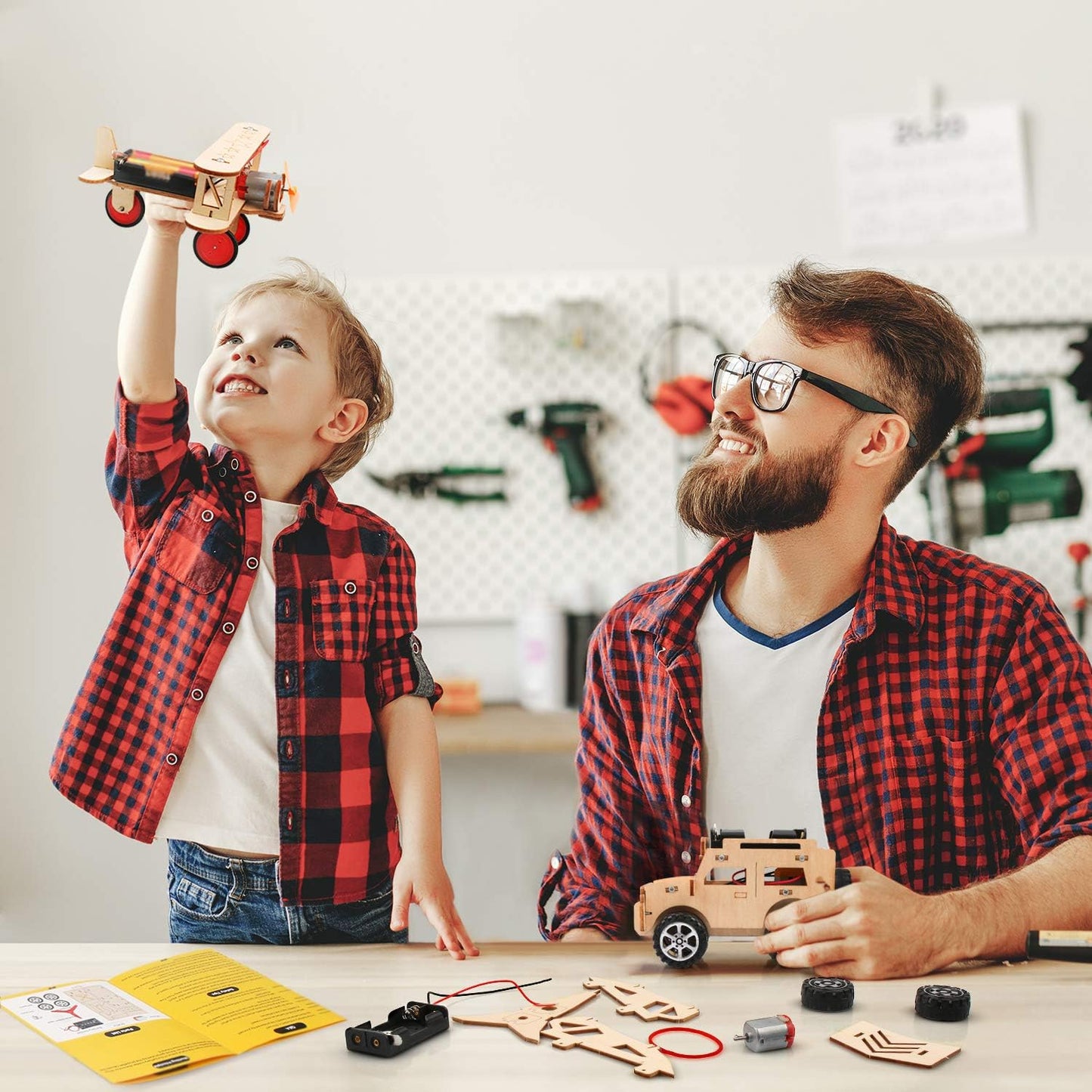 STEM Wooden Car Builder Kit