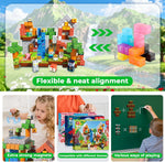 Annexfun 300 PCS Magnetic Blocks - Magnetic Building Blocks, Stacking Magnets for Kids, Sensory Toy for STEM Montessori Sensory Toys for Kids 3+ Boys and Girls Easter Christmas Birthday Gifts
