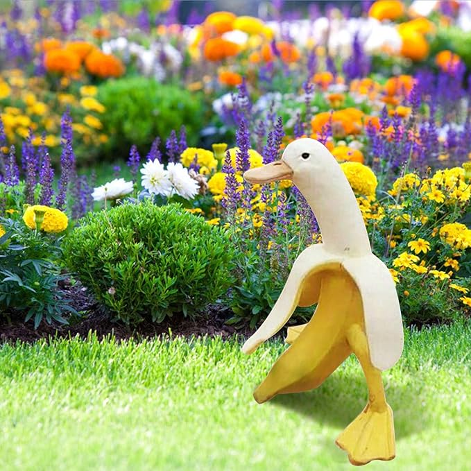 Banana Duck Sculpture