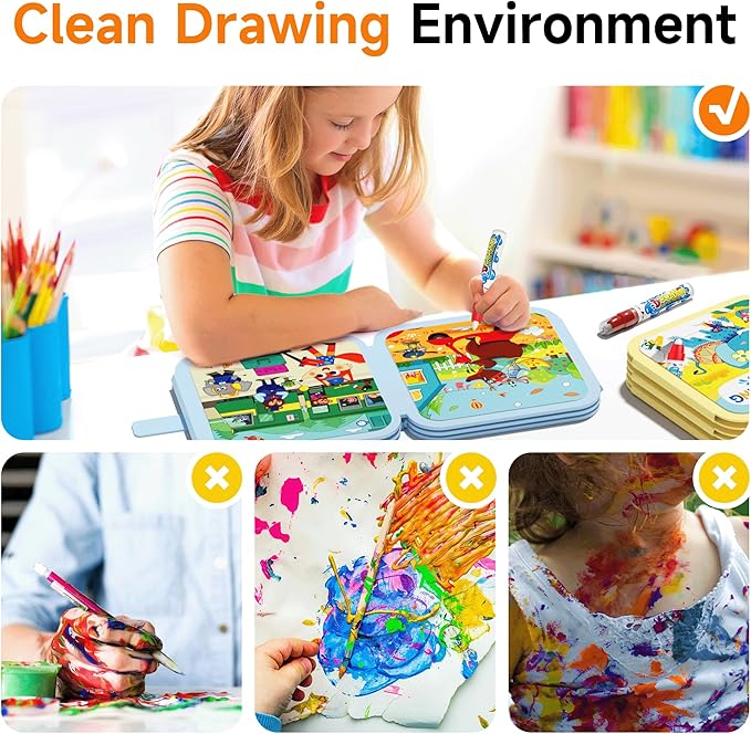 Magic Water Painting Books