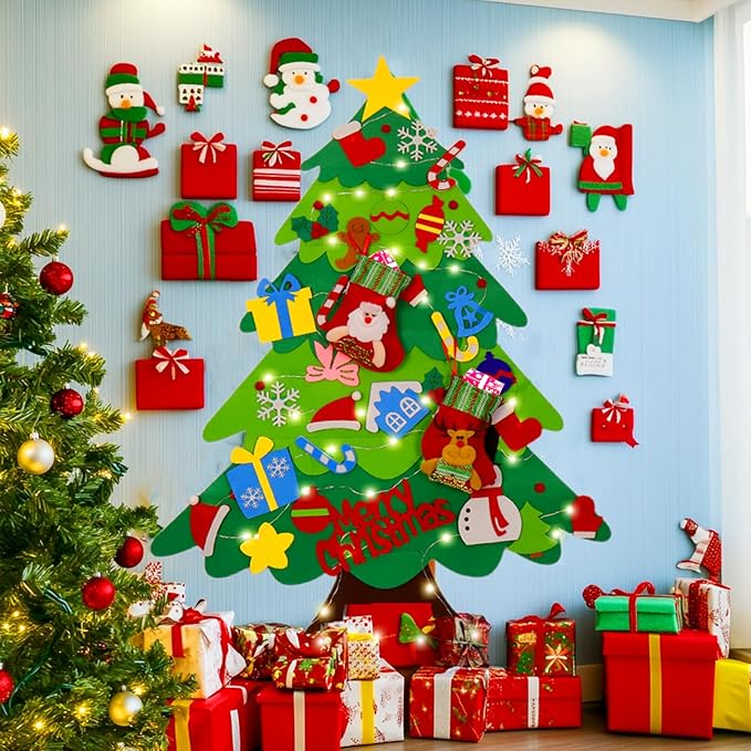 Felt Christmas Tree Set