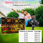 Luces láser de Navidad rojo y verde con control remoto inalámbrico para decoración de exteriores, proyector de luz impermeable, espectáculo de luz estelar led para decoración de Navidad, casa, patio, jardín, pared interior