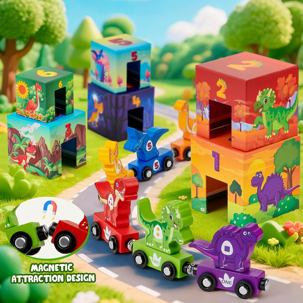 Magnetic Adventure Blocks