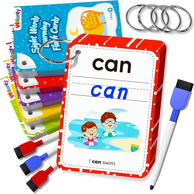 Sight Words Learning Card Set