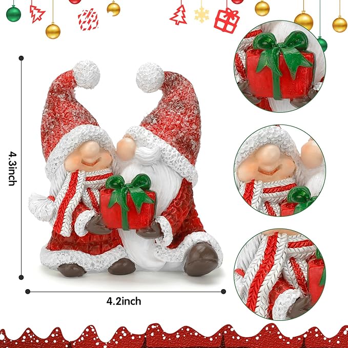 Christmas Gnome Figurine
