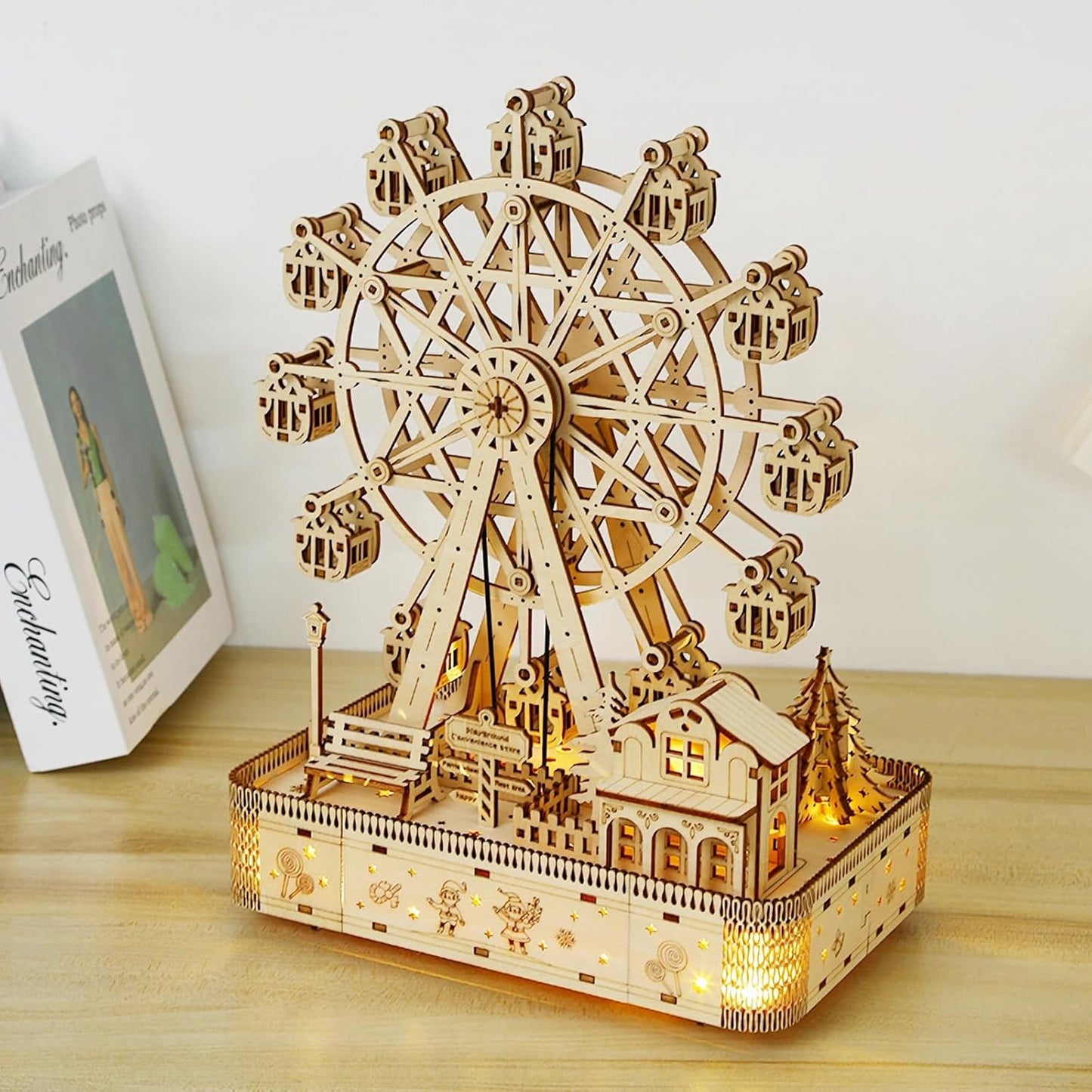 Ferris Wheel Wooden Puzzle