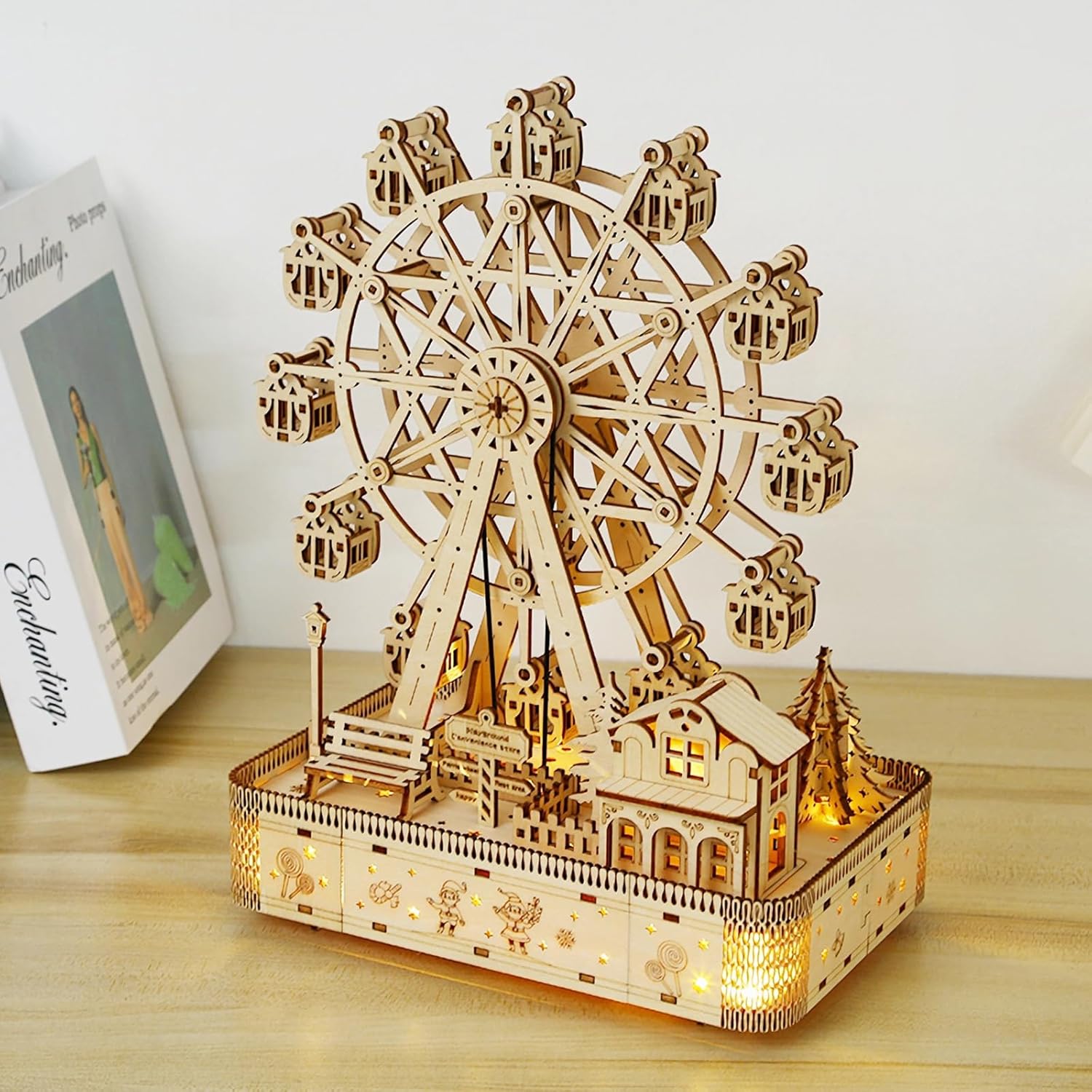 Ferris Wheel Wooden Puzzle
