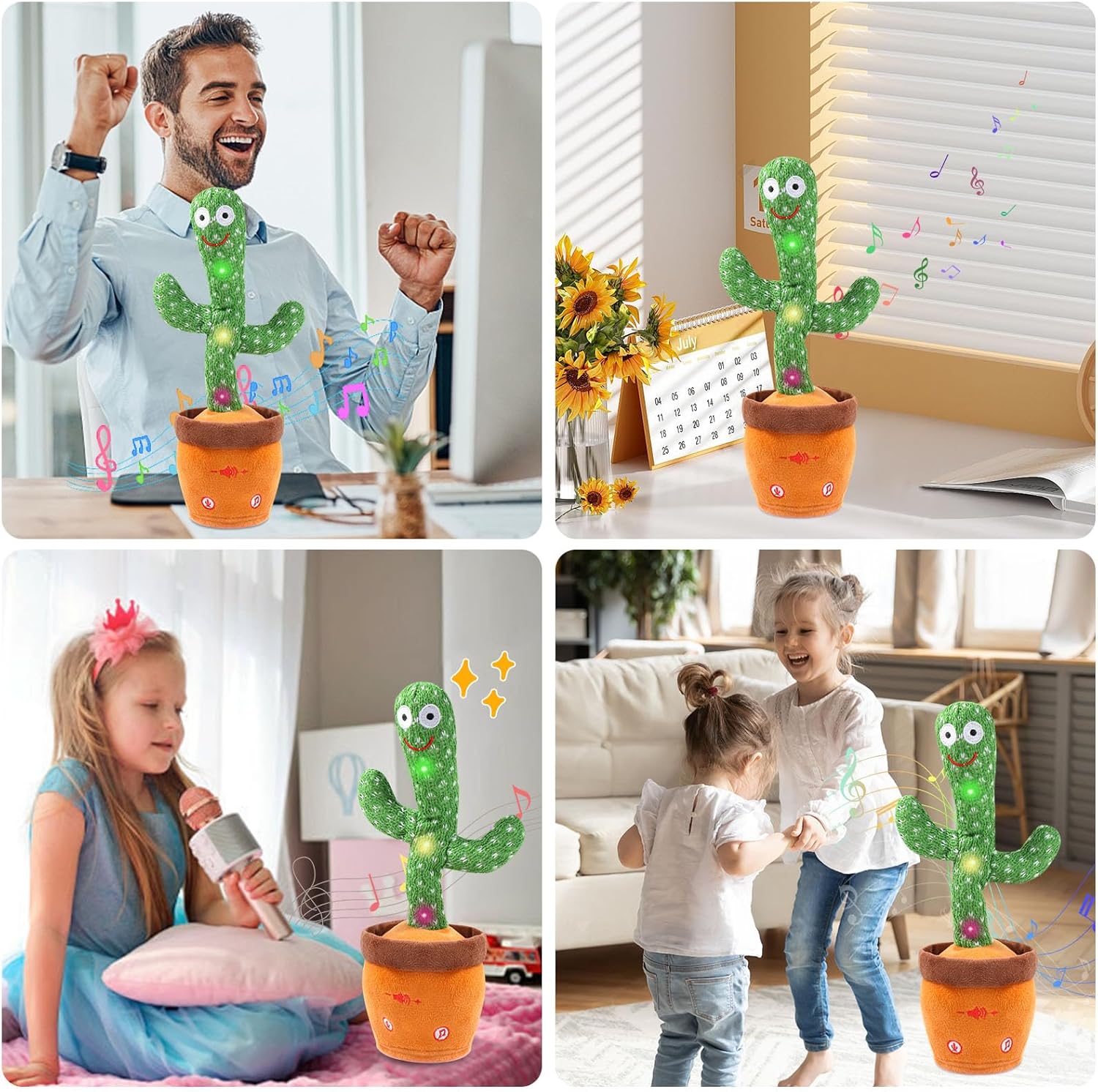 Dancing Talking Cactus Toy