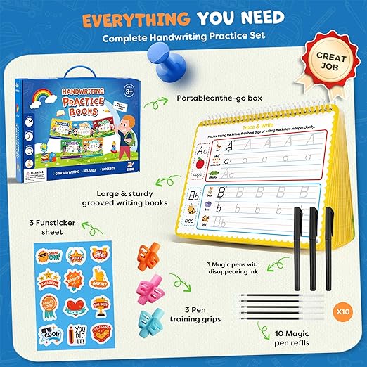 Magic Writing Practice Books