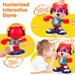 Yunaking Toys for 18 Month+ Old Boys Girls Gift, Dancing Cat Musical Toy for Toddlers 18 Months, Interactive Recording Baby Toy with Lights Crawling Educational Toys for 2 3 4 Year Old, Birthday