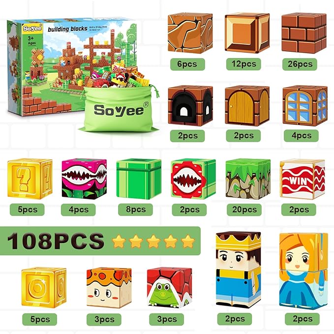 Magnetic Blocks Adventure Set