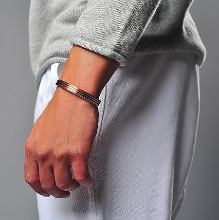 Magnetic Copper Cuff Bracelet