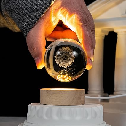 Luminous Nature Crystal Sphere