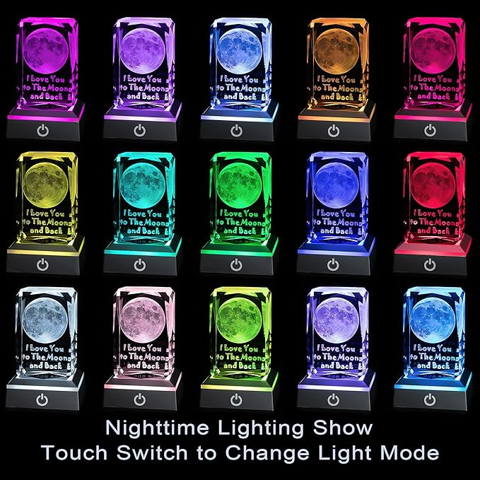 3D Crystal Light Sculpture