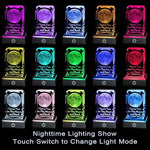 3D Crystal Light Sculpture