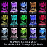 3D Crystal Light Sculpture