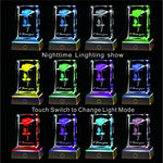 3D Crystal Light Sculpture
