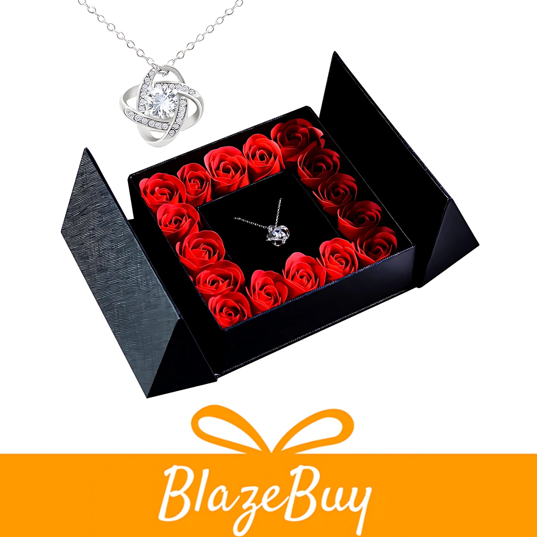 Eternal Rose Gift Box Necklace™